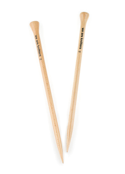 15mm Circular Beechwood Knitting Needles