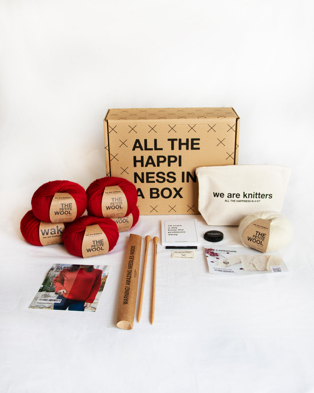 Mama &amp; Baby Strick Kit Box - Urlaub Edition