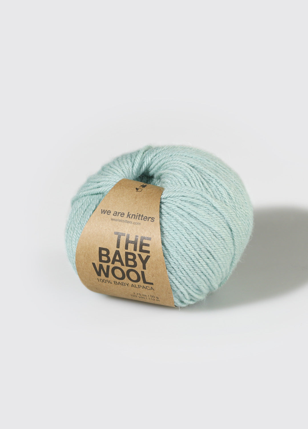 Baby Alpaca Dusty Mint We are knitters